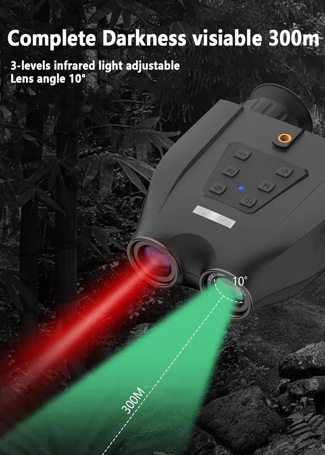 Night Vision Binoculars with 1.4inch Screen, 8X Digital Zoom N977