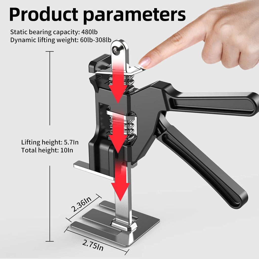 2 Pack Door Panel Lifting Cabinet Jack U3582