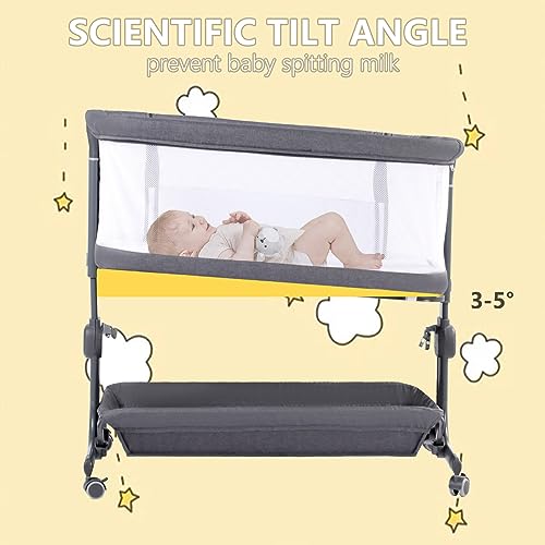 Portable Baby Bassinet with Carry Bag, Pink J86586