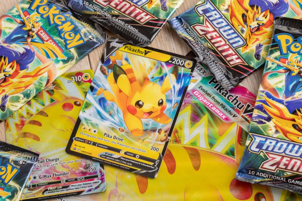 7 Booster Packs Pokemon Trading Card Game Special Collection E28018