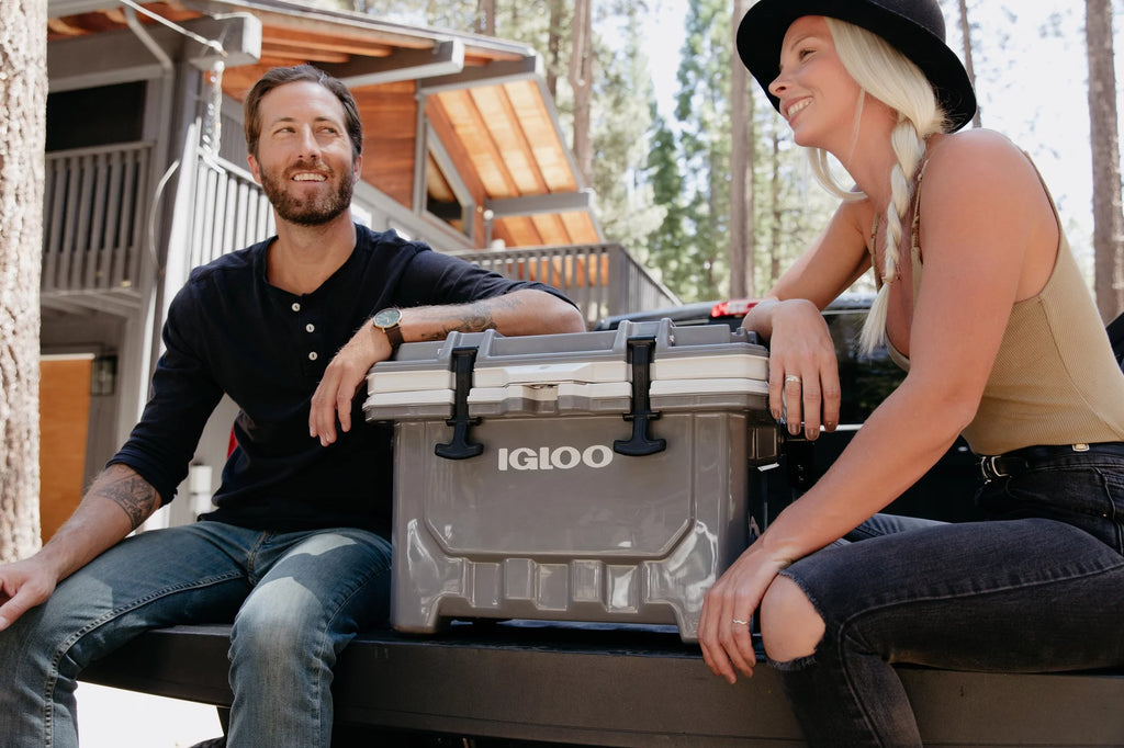 24 QT Gray Hard Sided Cooler J4136