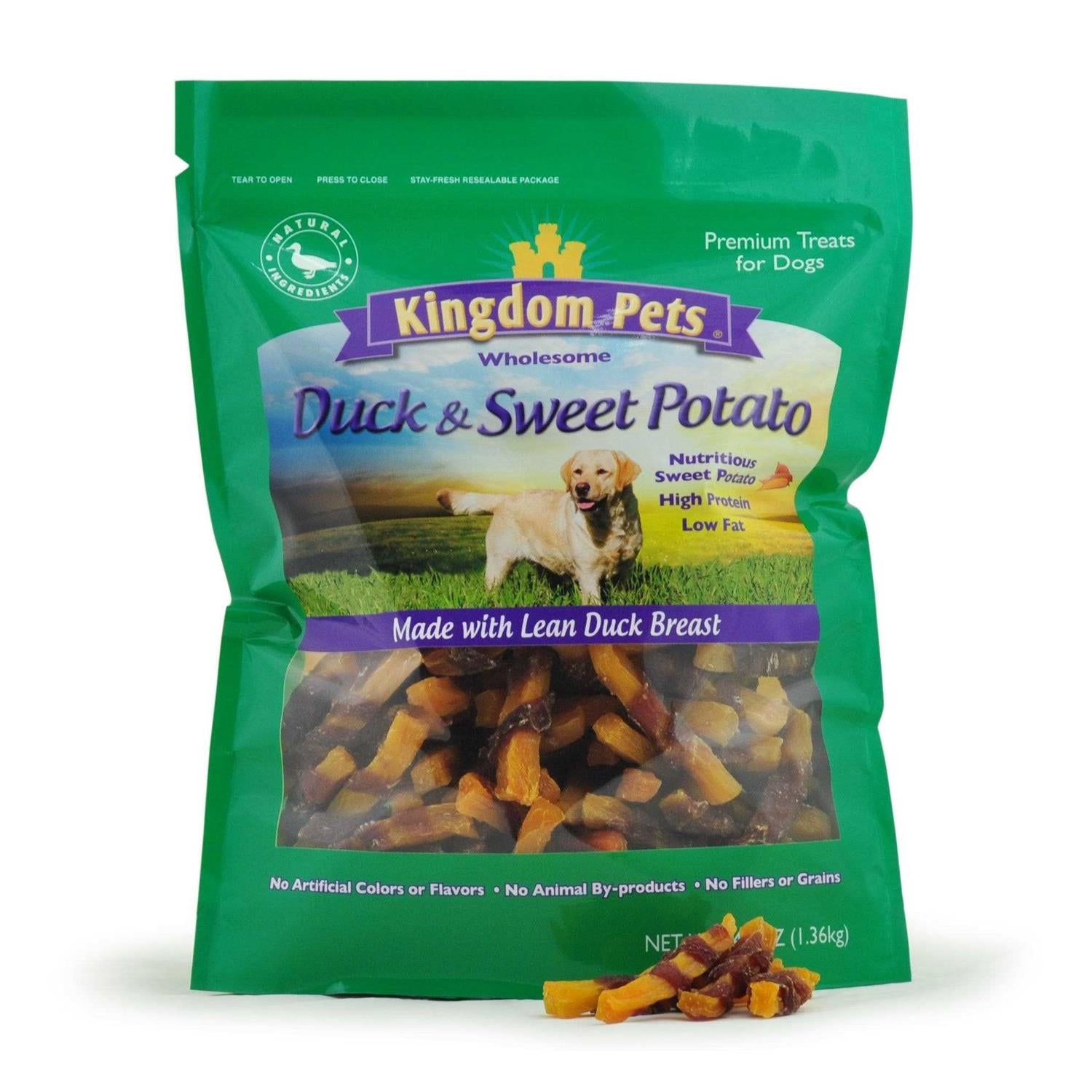 Duck & Sweet Potato Jerky Twists K615562