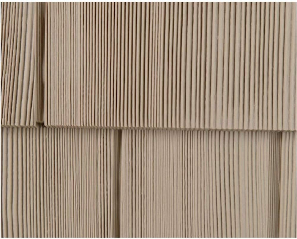 Double 7in. Cedar Shake Vinyl Siding Slate Y714363