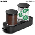 Black Ground Coffee & K-Cup Pod Storage Unit C5365