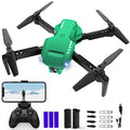 Drone with Camera 1080P HD, FPV Foldable Drone with Carrying Case, 2 Batteries, 90° Adjustable Lens Q115