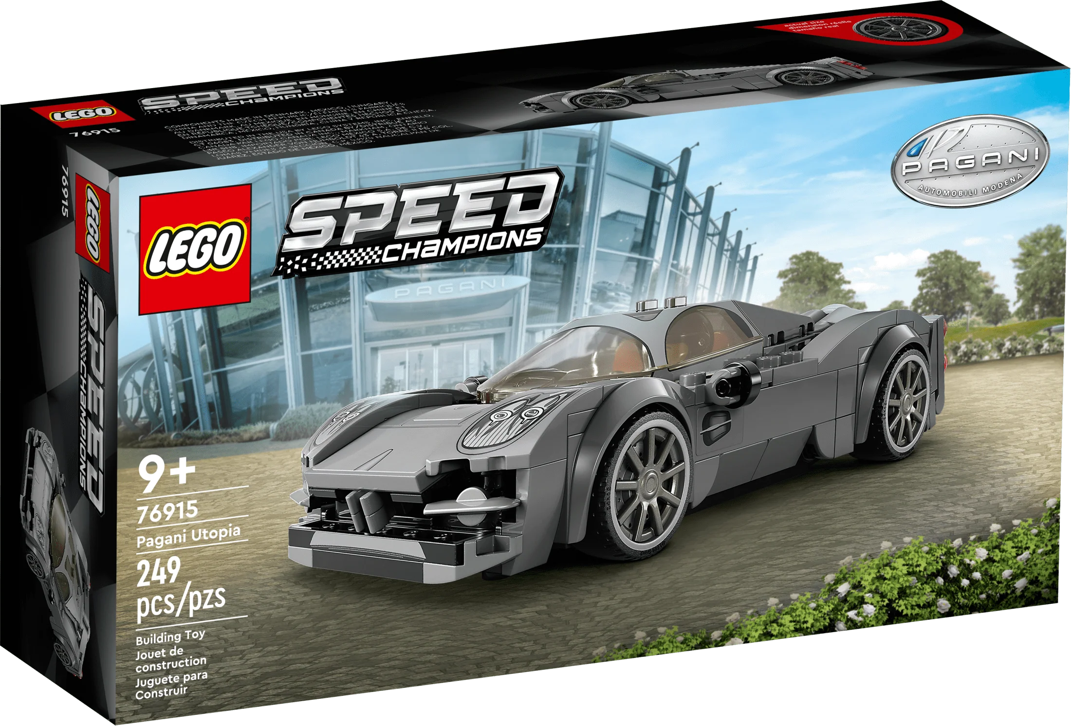 Pagani Utopia Race Car Toy Model Building Kit A98227
