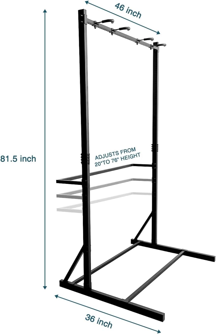 Freestanding Steel Bike Rack for 5 Bikes S631109