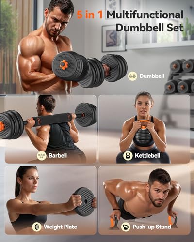 Adjustable Dumbbells Set with Connector M286112