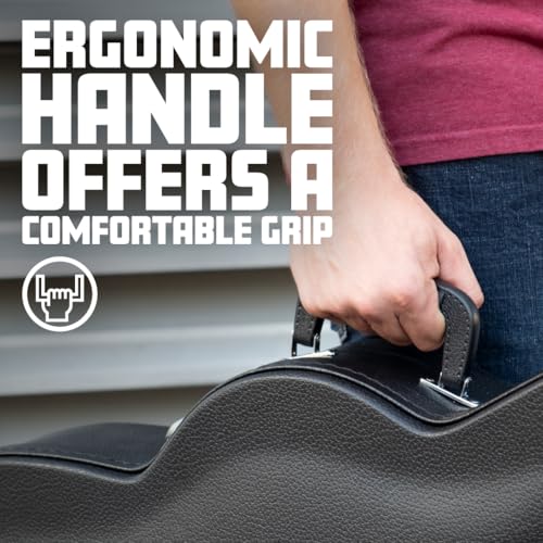 Hard-Shell Wood Case for Standard Electric Guitars U501