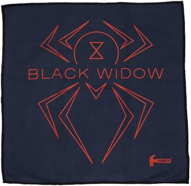 Black Bowling Ball 15lbs and Black Micro Suede Towel E9200
