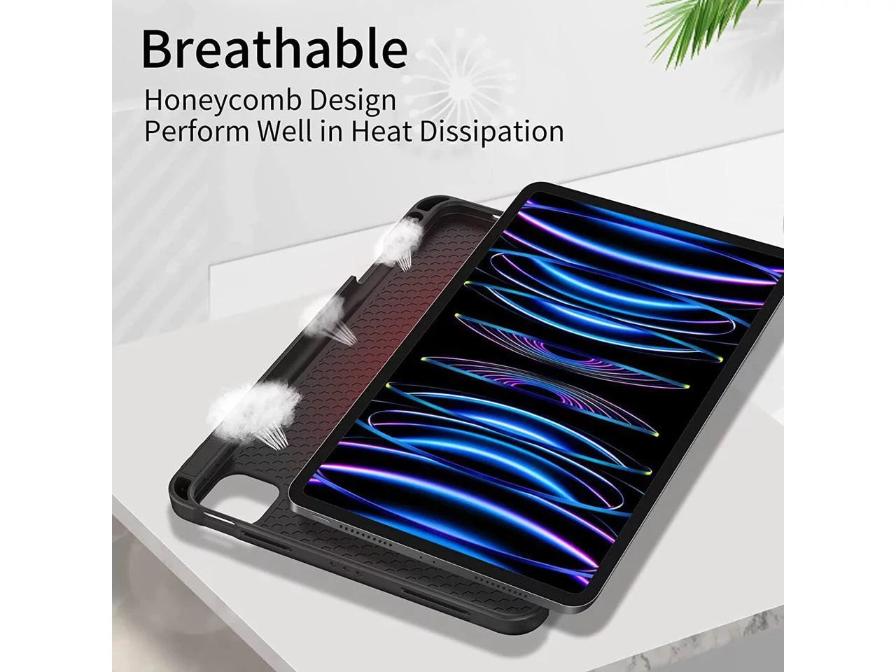 Magnetic Keyboard Case for iPad Pro 11 inch 4th 3rd 2nd 1st Gen 2022 2021 2020 2018, iPad Air 5 Air 4 10.9 2022 2020 with Pencil Holder, Backlit, Trackpad L7198