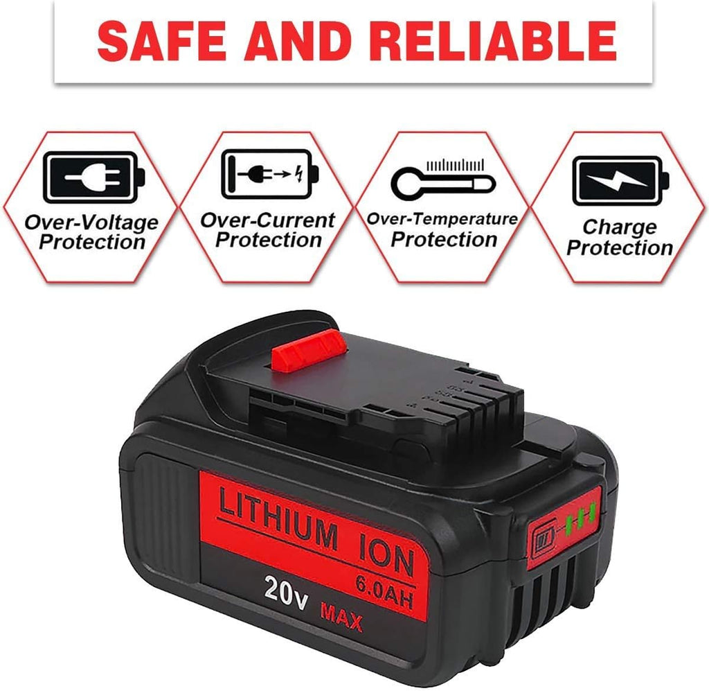 6.0Ah 20V Lithium Battery R62840