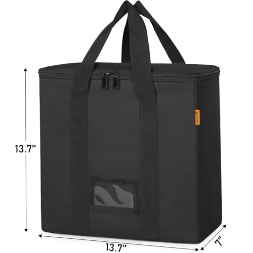 Vinyl Record Storage Box with Lids and Handle for 12 inch LP I373