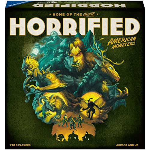 American Monsters Strategy Board Game Y290