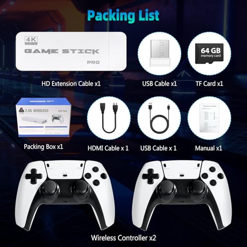 Retro Gaming Console with 4K HDMI and 20,000+ Games L7972