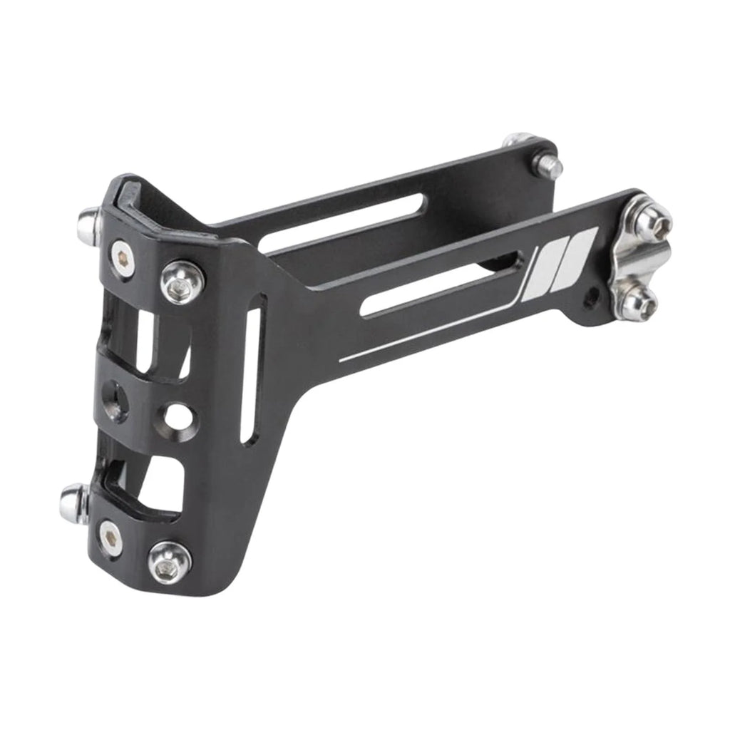 Black Aluminium Alloy Bike Bottle Cage Saddle Mount Adapter F57397
