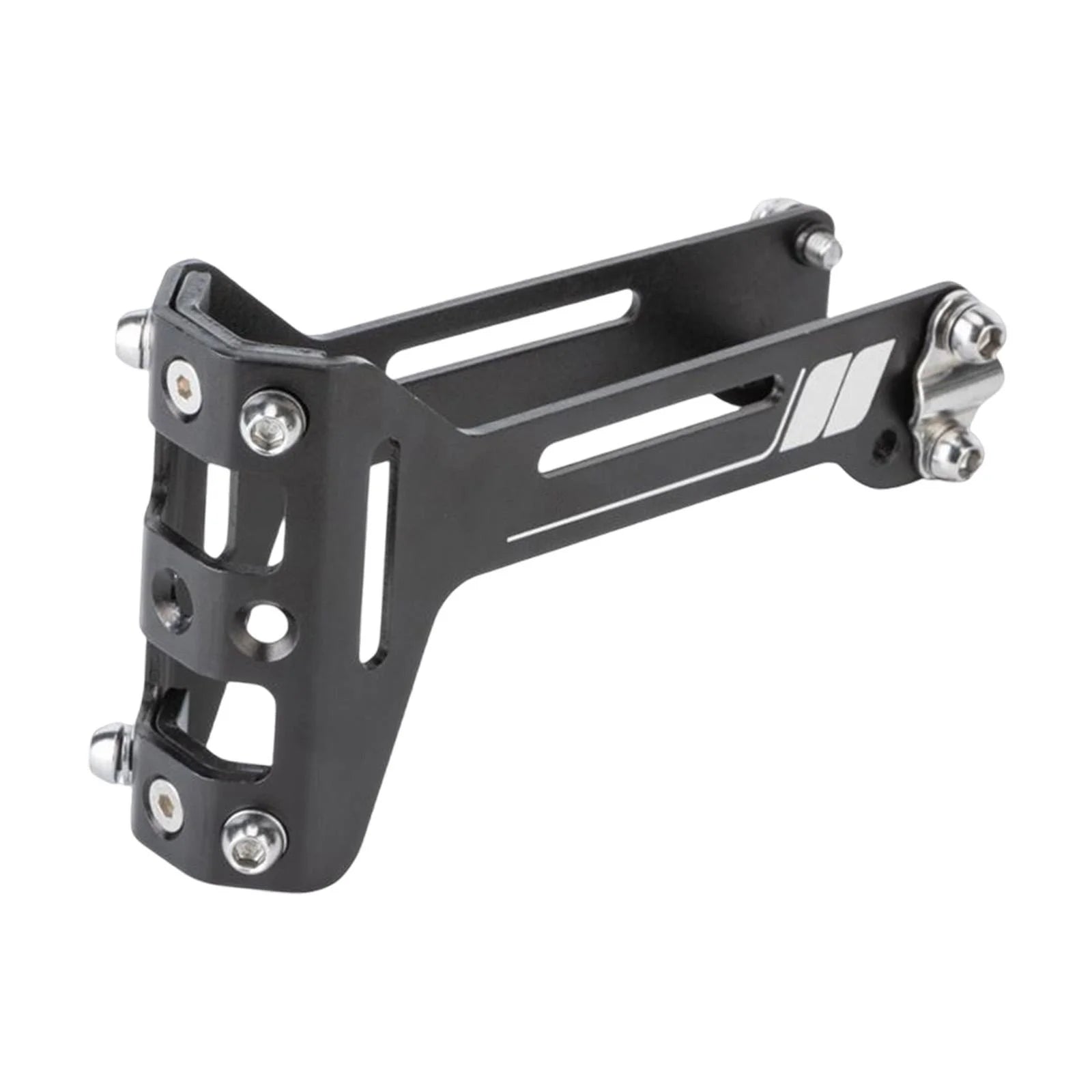 Black Aluminium Alloy Bike Bottle Cage Saddle Mount Adapter F57397