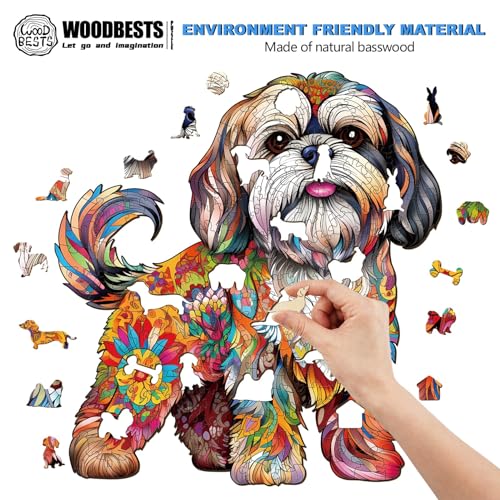 Wooden Puzzle, 190pcs, 10.6"x11.4" Y6473
