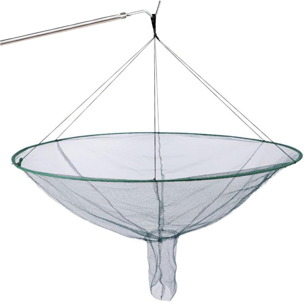 Drop Net Dia. 39in Foldable Portable Fishing Net B300360