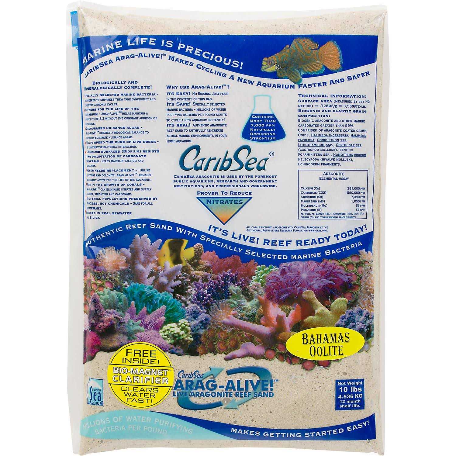Bahamas Oolite Aquarium Sand G400