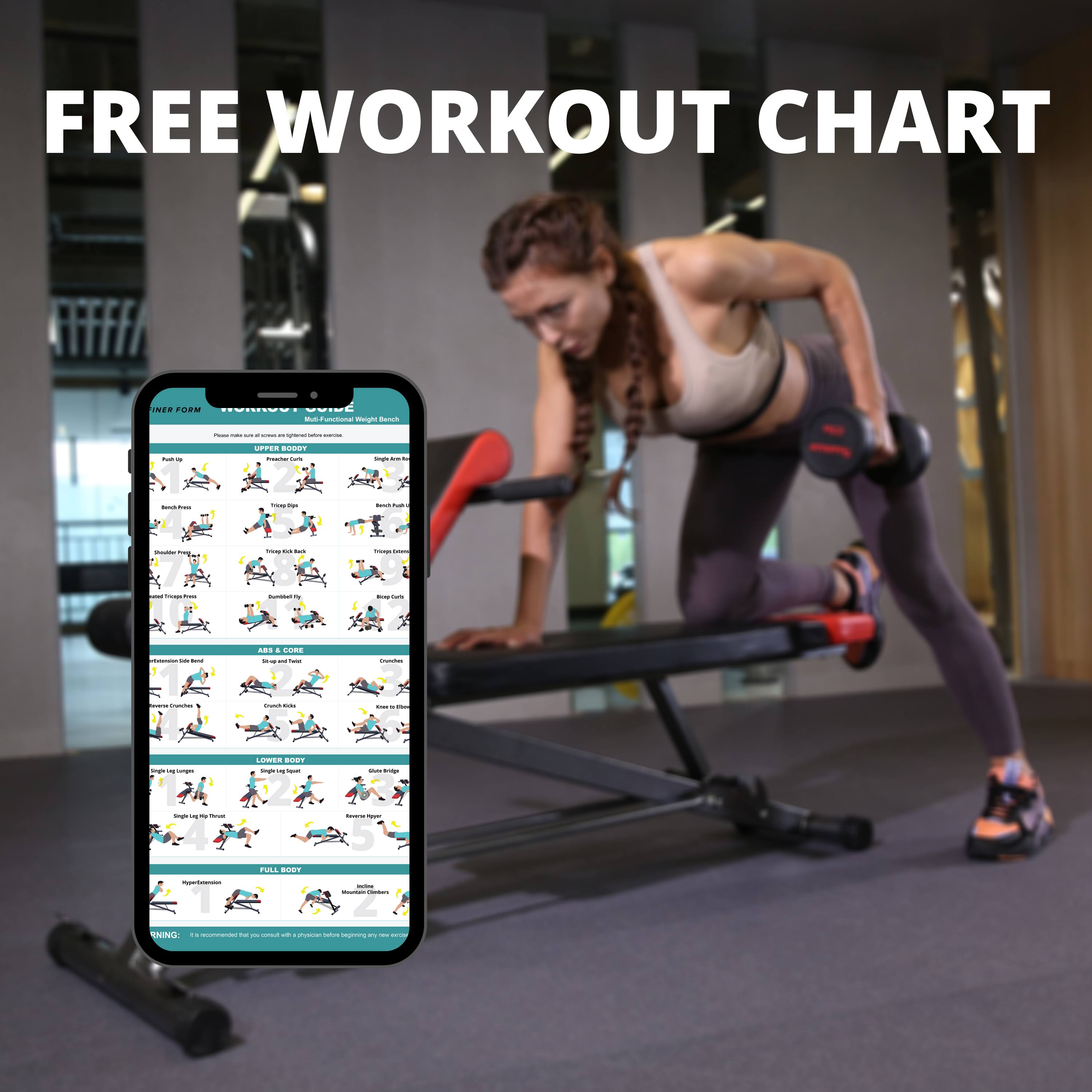 Multi-functional Bench for Body Workout R71238