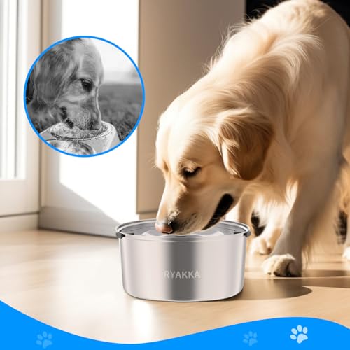 No Spill Stainless Steel Dog Water Bowl P863