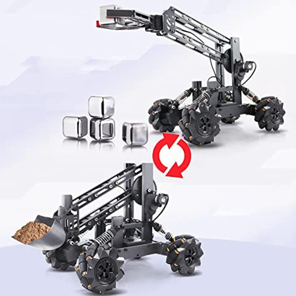 3-in 1 Science Kits with 4-DOF Robotic Car, Electronic Programming DIY Toy F836