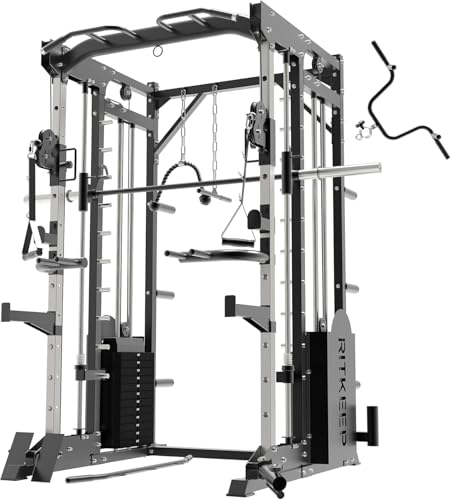 Smith Machine with 320lb Weight Stack C636