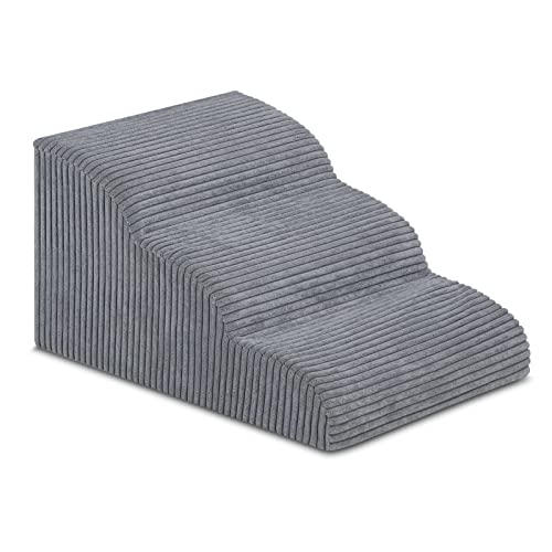 2 Steps High Density Foam Waterproof Pet Stairs with Removable Washable Cover G260529