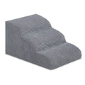 2 Steps High Density Foam Waterproof Pet Stairs with Removable Washable Cover G260529