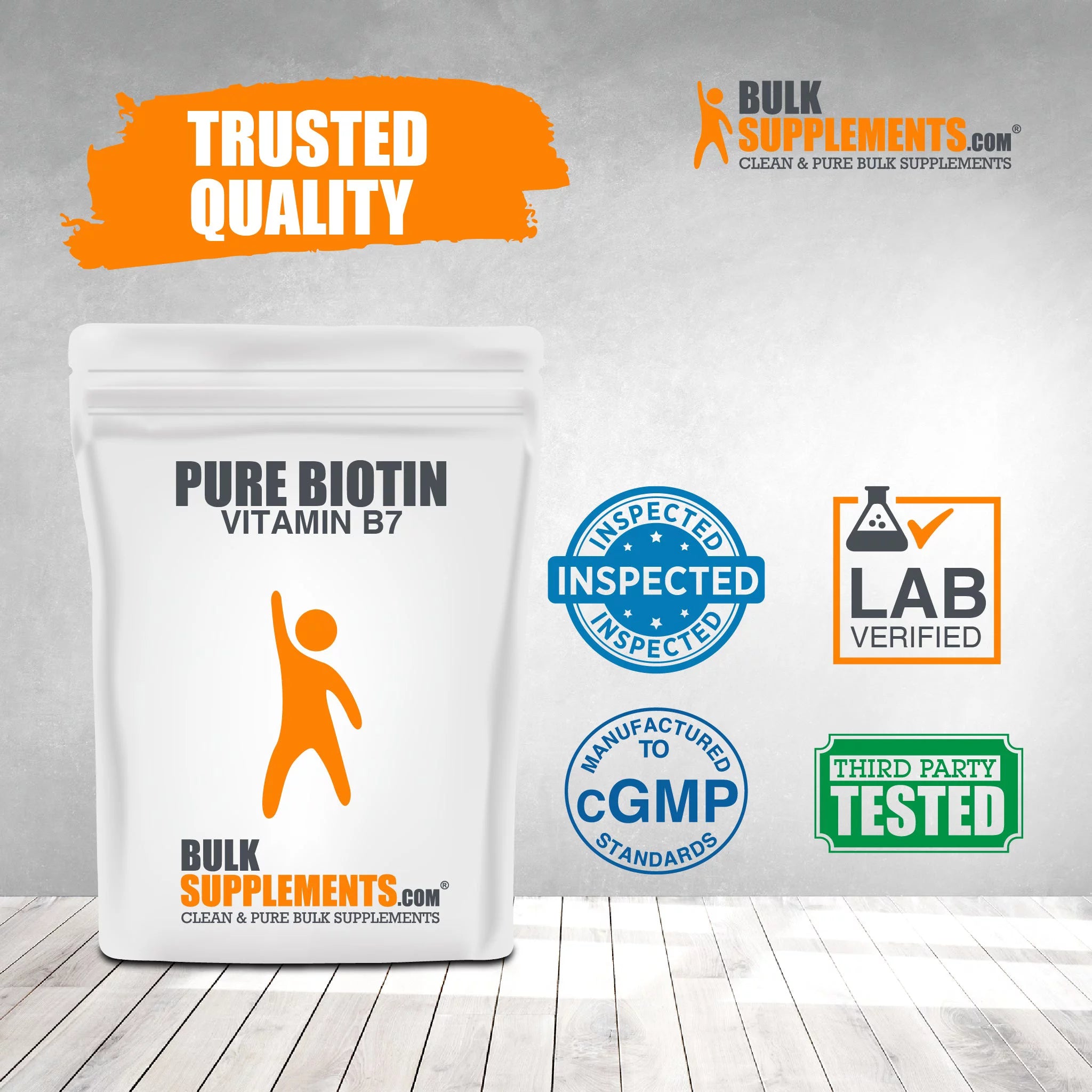 Pure Biotin (Vitamin B7) - 100 Grams P390369
