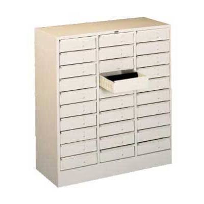 30 Drawer Organizer Filing Cabinet Sand Q2192