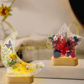 Silicone Molds for Epoxy Resin with Wooden Lighted Base Stand O898