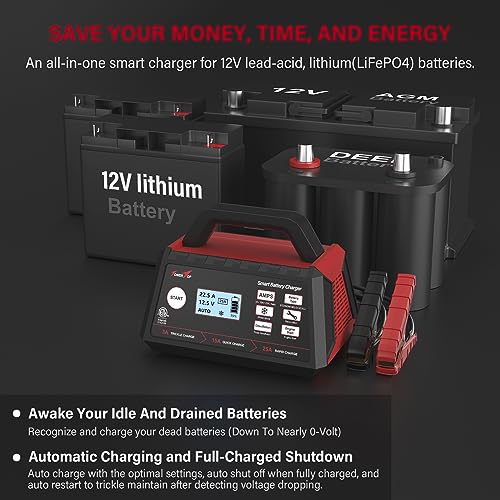 12V Fully Automatic Smart Battery Charger N262095