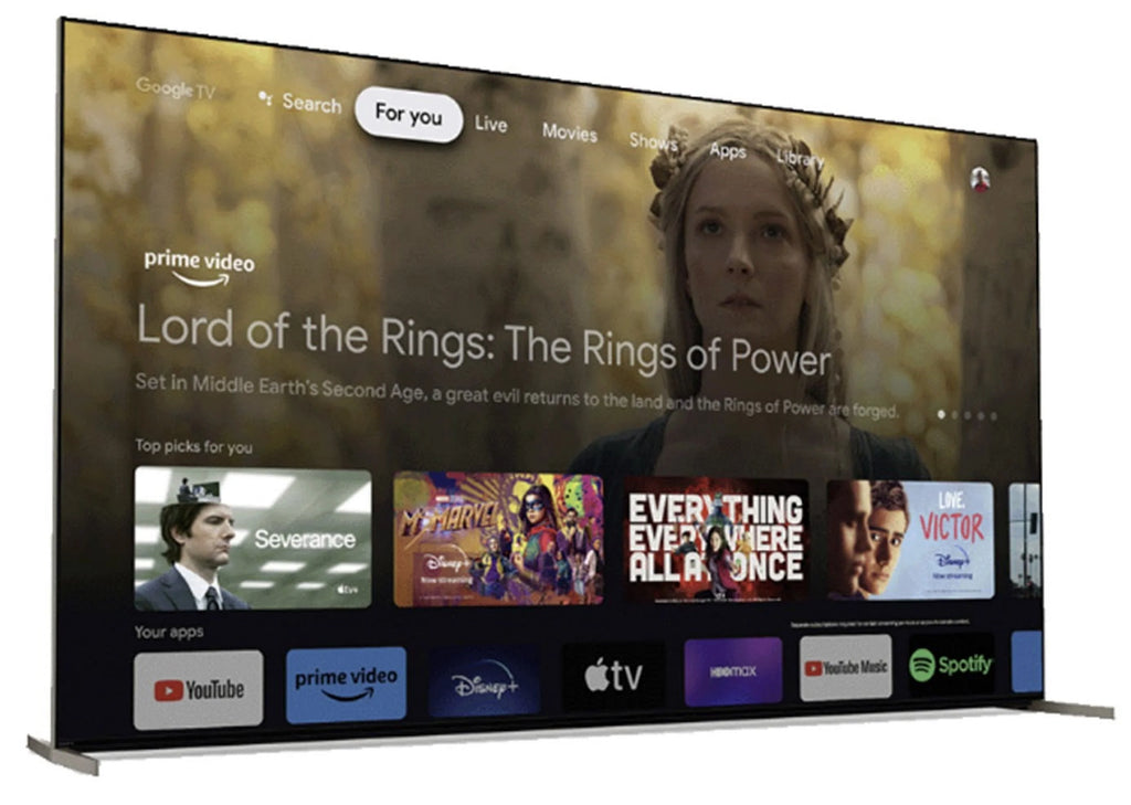 75" 4K Mini LED Smart Google TV with 5.1.2Ch Speakers E1090