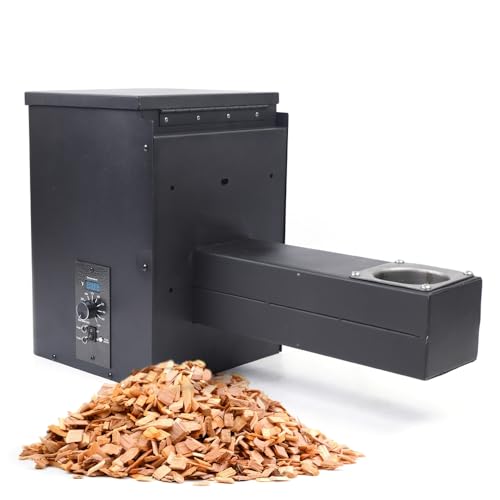 Pellet Smoker Hopper Assembly Kit with Digital Temperature Controller F3417