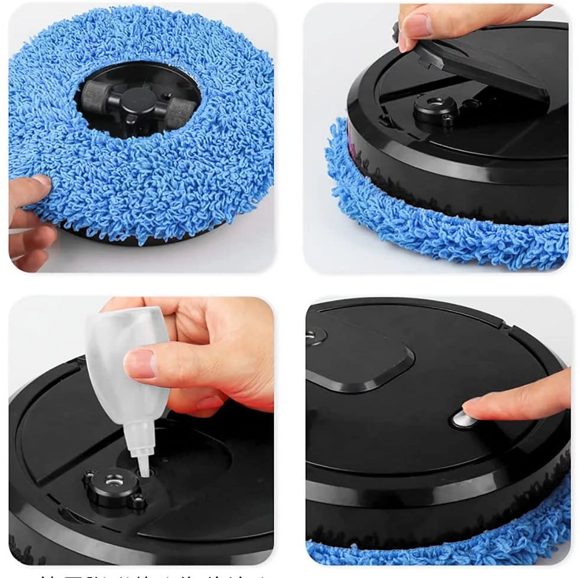 Automatic Mopping Robot Floor Cleaning Machine USB Charging J628487
