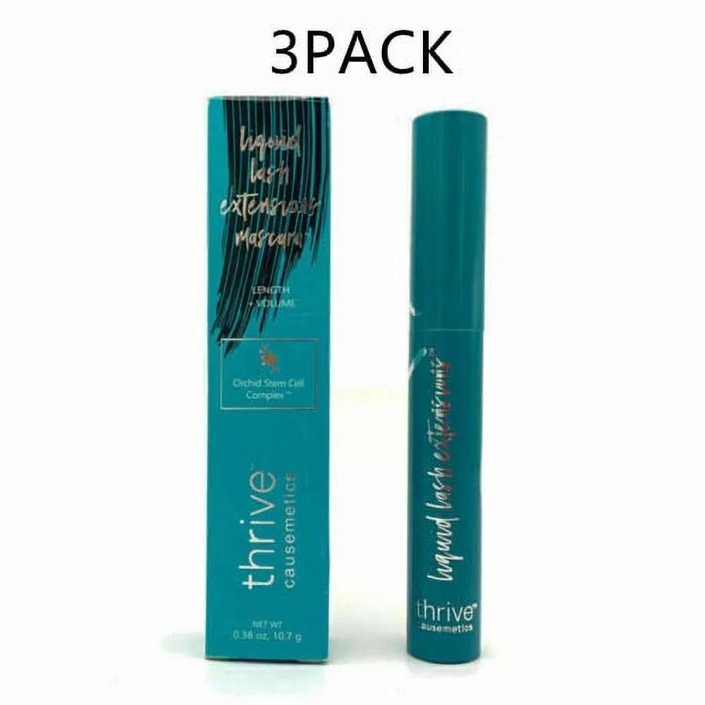 3 Pack Liquid Lash Mascara Full Size .38oz Black Q5536