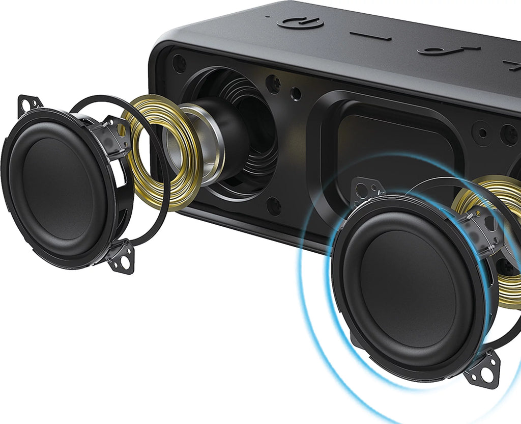 16W Portable Speaker with 20-Hour Playtime, IPX7 Waterproof O74830