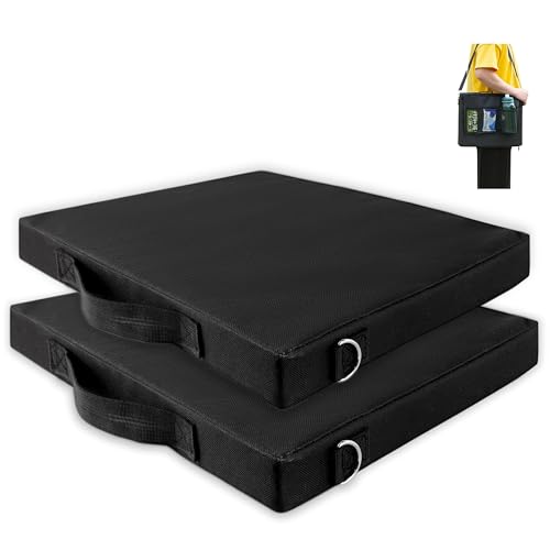 2 Pack Extra Thick Stadium Seat Cushion O64851