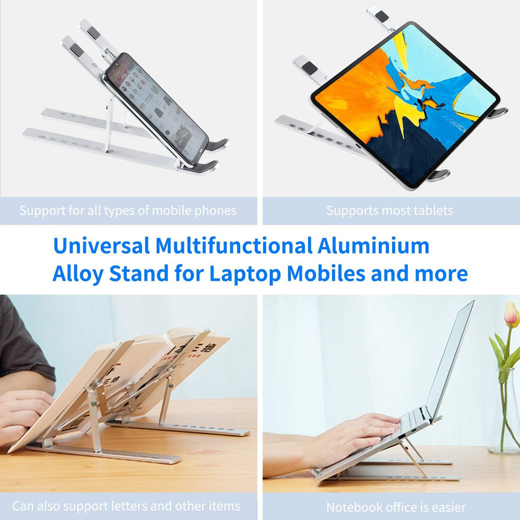 Adjustable Aluminum Laptop Stand 2pcs S951
