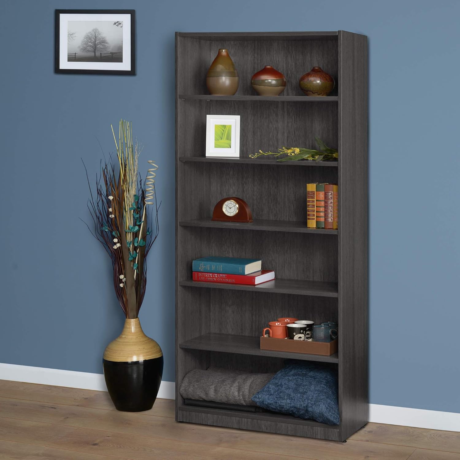 Ash Grey Bookcase I182