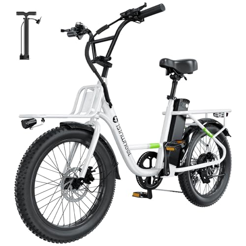 Black Folding Electric Bike with 500W Motor and Disc Brake U98174