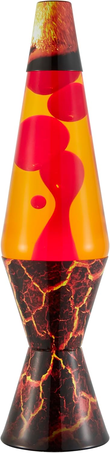 14.5" Red Wax and Orange Liquid Motion Light Z185338