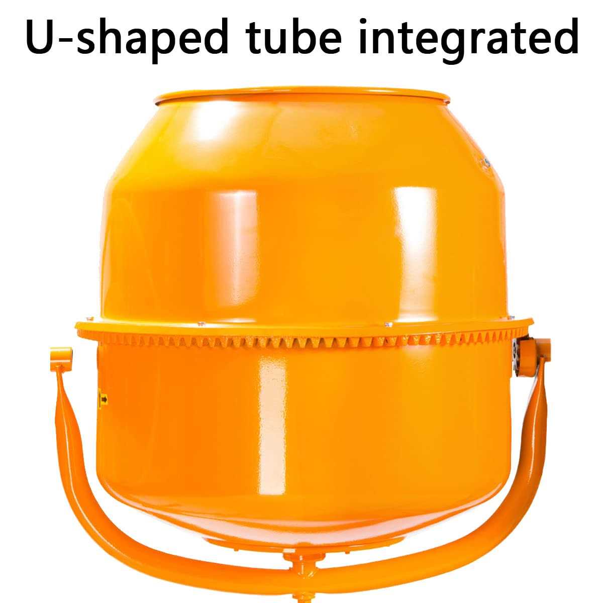 42 Cu Ft Concrete Cement Mixer 1/2 Hp Electric Mixer with Wheel O650890