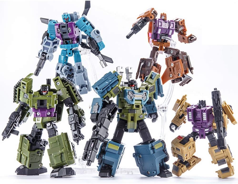 5 in 1 Action Figure Model Toys T726