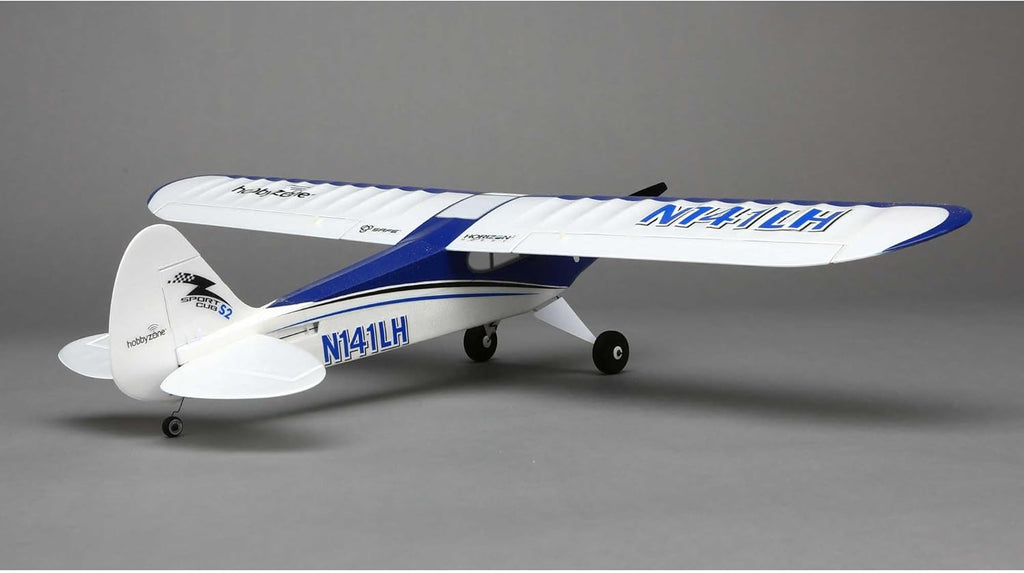 Blue RC Airplane with 6-CH 2.4GHz Transmitter B615