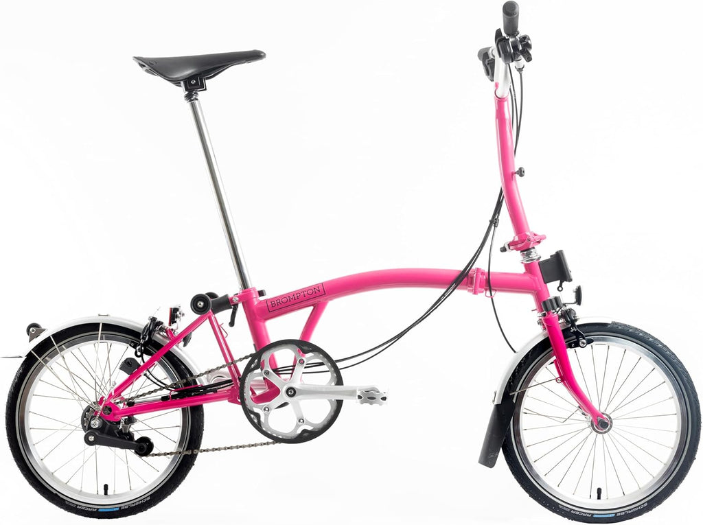 Hot Pink Folding Bike E892473