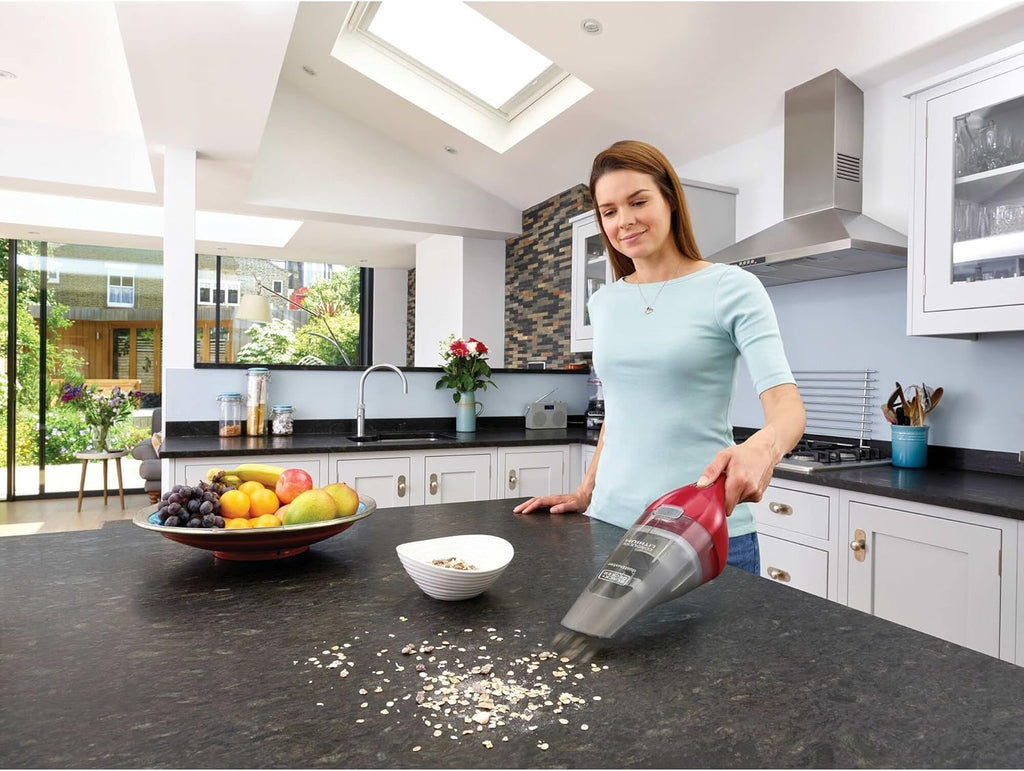 Red Cordless Handheld Vacuum O567