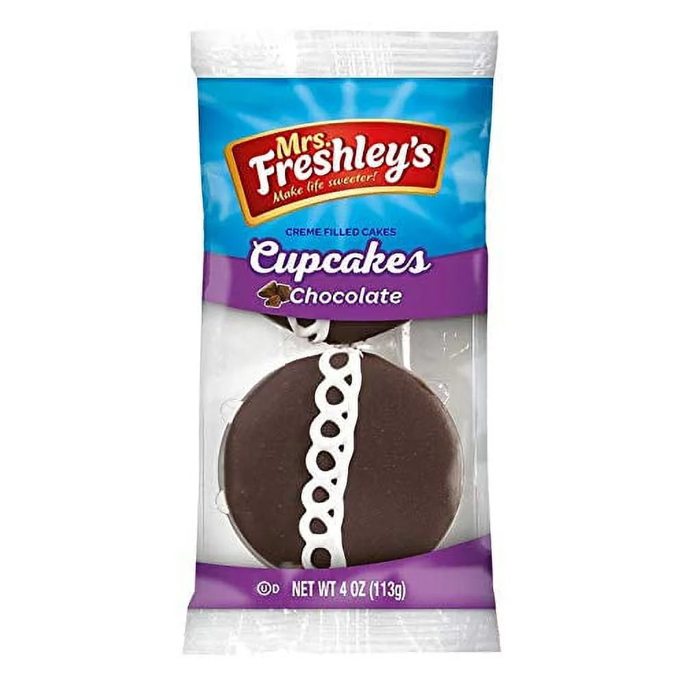 Cream Filled Chocolate Cupcakes 2-pack 6 Count L1907